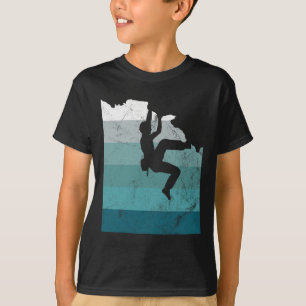 T-shirt Grimpeur Grimpant Bouldering Libre Solo Vitesse Vi