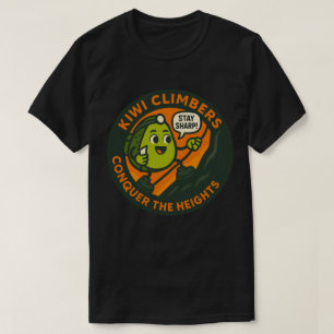 T-shirt Grimpeurs Kiwi Conquièrent Les Hauteurs