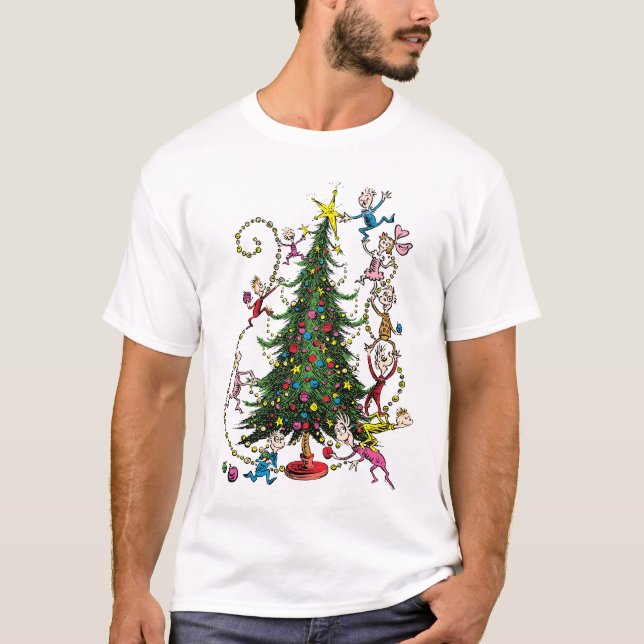 T-shirt Grinch Classique | Sapin de Noël (Devant)