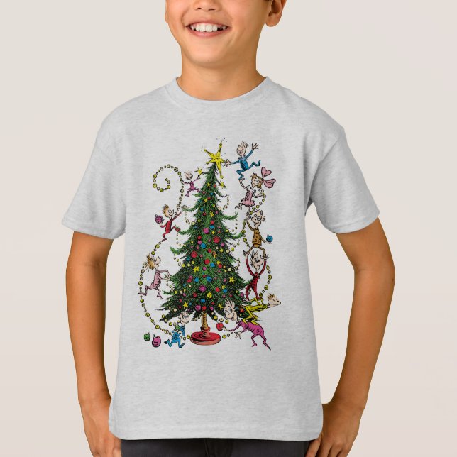 T-shirt Grinch Classique | Sapin de Noël (Devant)