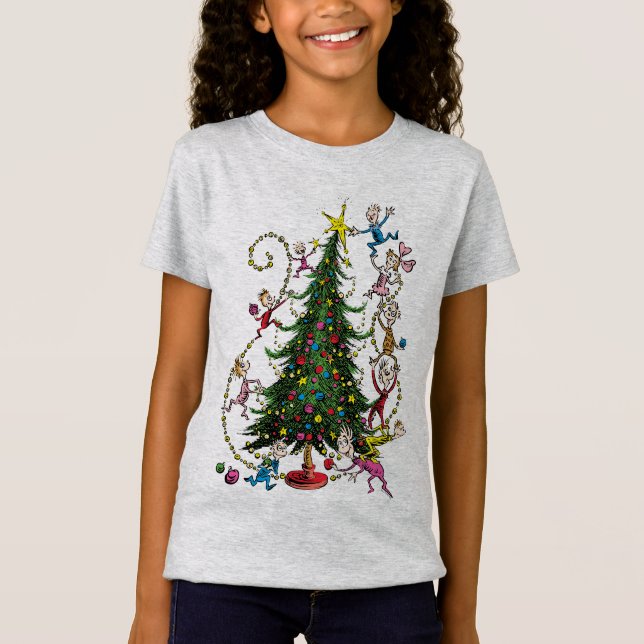 T-Shirt Grinch Classique | Sapin de Noël (Devant)