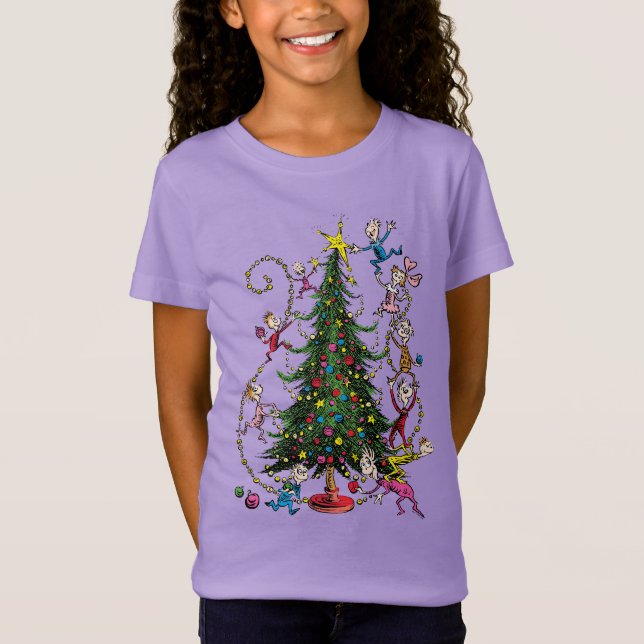 T-Shirt Grinch Classique | Sapin de Noël (Devant)