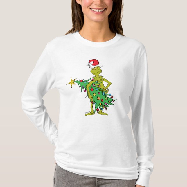 T-shirt Grinch Classique | Vilain (Devant)