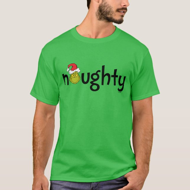T-shirt Grinch est méchant (Devant)