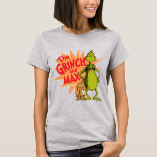T-shirt Grinch Grinch & Max Starburst