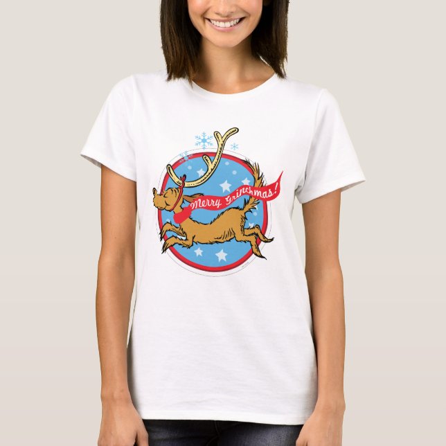 T-shirt Grinch | Joyeux Grinch Noël! (Devant)