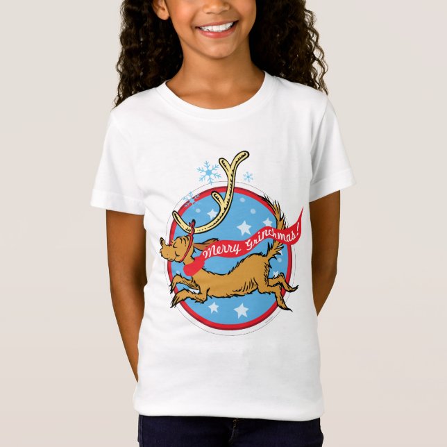 T-Shirt Grinch | Joyeux Grinchmas, Max ! (Devant)