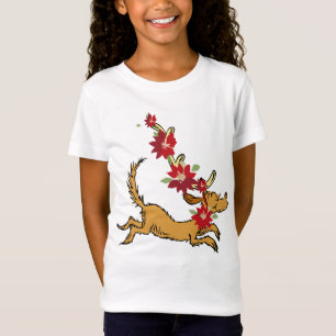 T-Shirt Grinch   Max Poinsettia de Noël