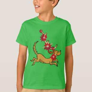 T-shirt Grinch   Max Poinsettia de Noël