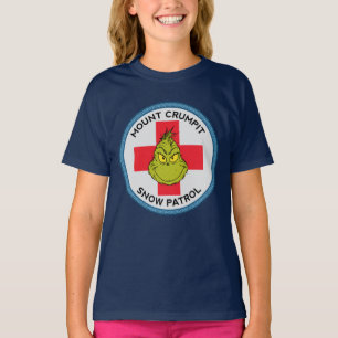 T-shirt Grinch   Patrouille de neige du mont Crumpit