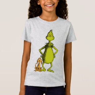 T-Shirt Grinch   posture de Max et Grinch