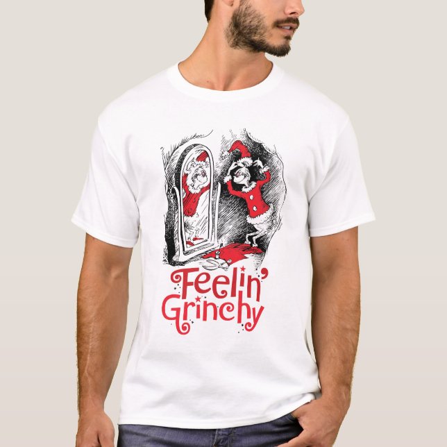 T-shirt Grinch | Se sentir grincheux (Devant)