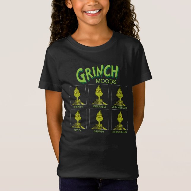T-Shirt Grinch | Tableau d'humeurs (Devant)