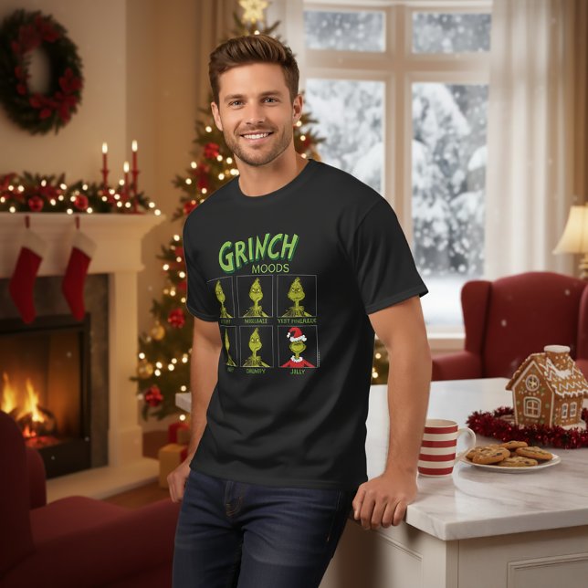 T-shirt Grinch | Tableau d'humeurs Édition Noël (Créateur téléchargé)