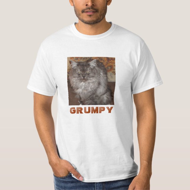 T-shirt GRINCHEUX de chat (Devant)