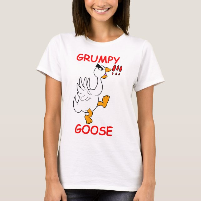 T-shirt grincheux d'oie (Devant)