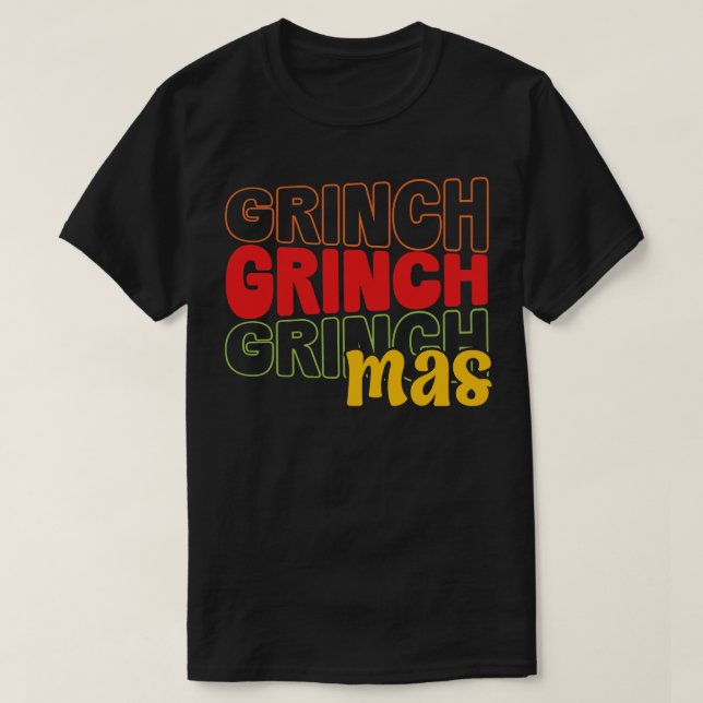 T-shirt grinchmas 1 (Design devant)