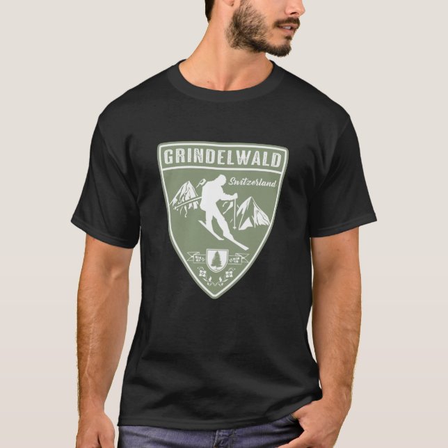 T-shirt Grindelwald Suisse (Devant)