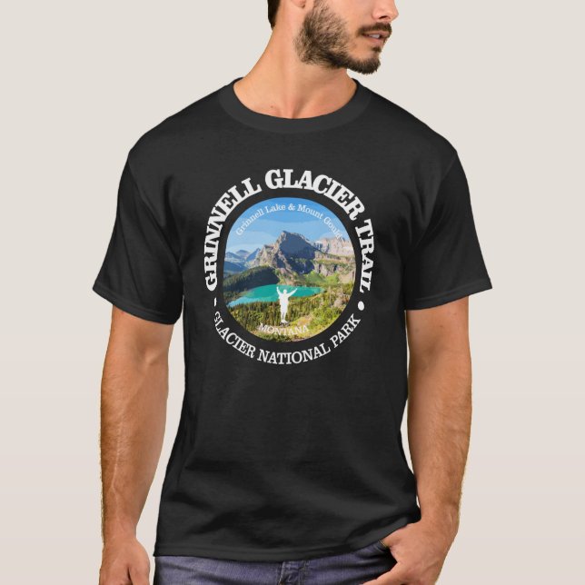 T-shirt Grinnell Glacierrail OBP girl (Devant)