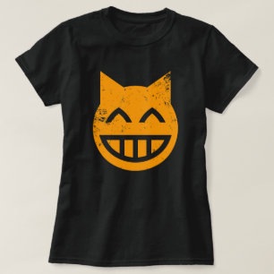 T-shirt Grinning Grunge Cat Emoji