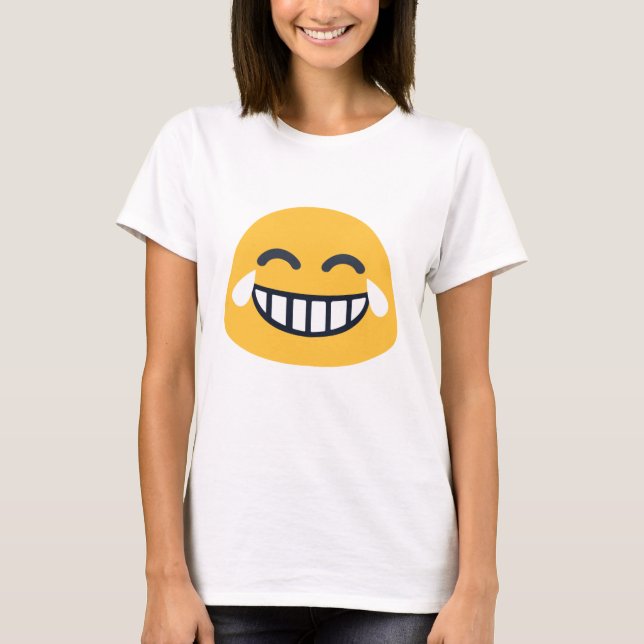 T-shirt Grinning Joy Emoji (Devant)
