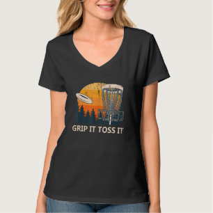 T-shirt Grip It Toit Disque Golf Sports Golfer Sport Pla