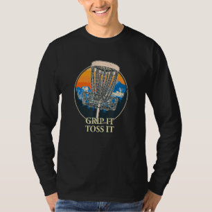 T-shirt Grip It Toit Disque Golf Sports Golfer Sport Pla