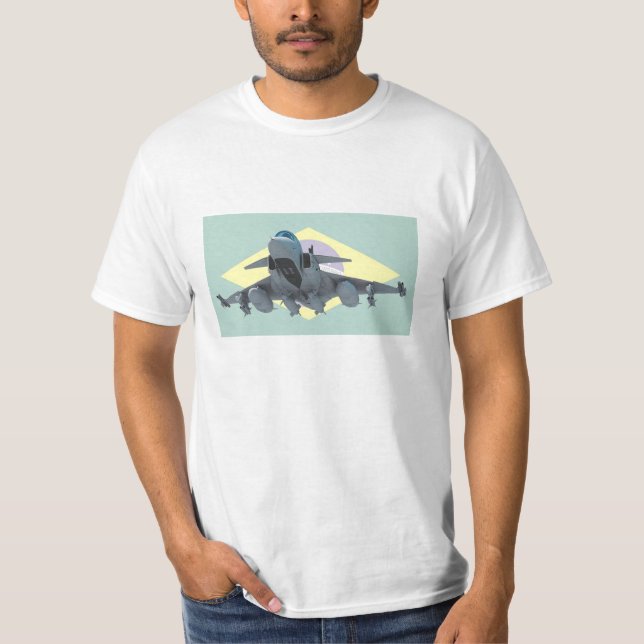 T-shirt Gripen NG de l'Armée de l'air Brésilienne (Devant)
