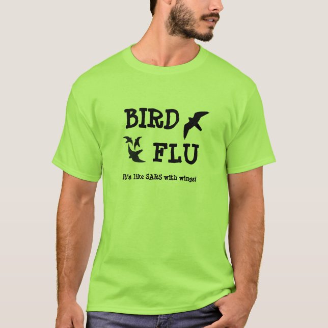 T-shirt Grippe aviaire (Devant)