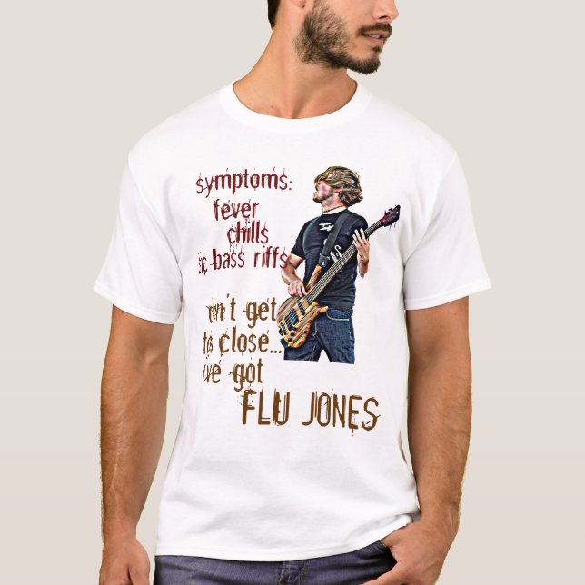 T-shirt Grippe Jones (Devant)