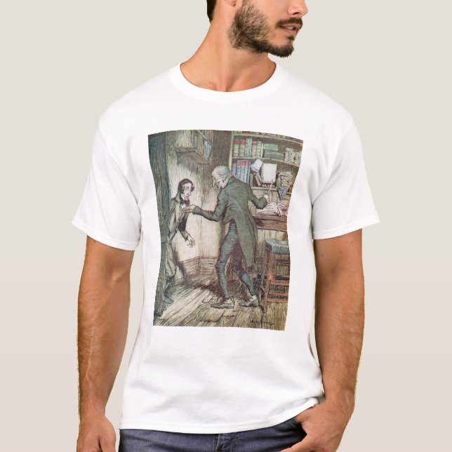 T-shirt Grippe-sou et Bob Cratchit (Devant)
