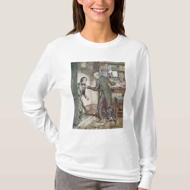 T-shirt Grippe-sou et Bob Cratchit (Devant)