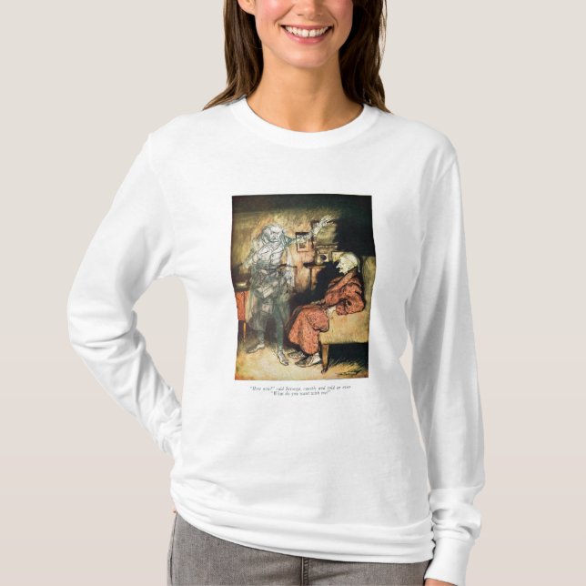 T-shirt Grippe-sou et le fantôme de Marley (Devant)