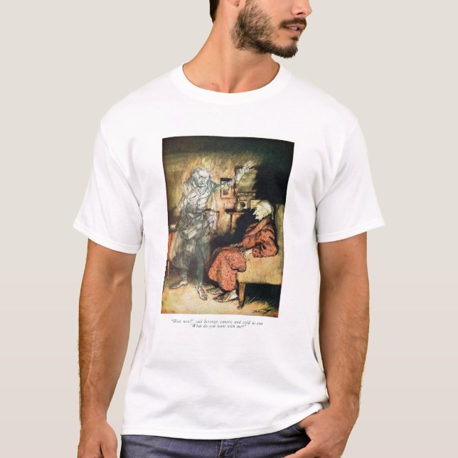 T-shirt Grippe-sou et le fantôme de Marley (Devant)