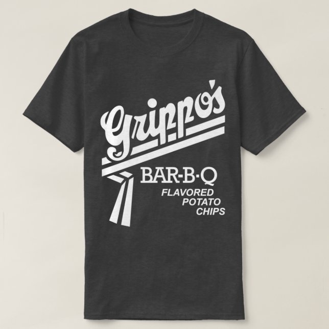 T-shirt Grippox27s barbq frites de pommes de terre aromati (Design devant)
