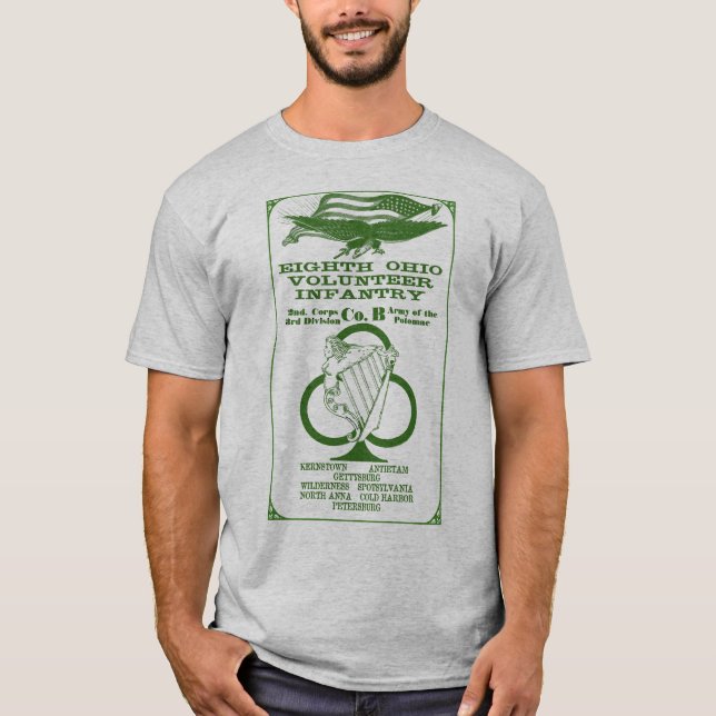 T-shirt gris 8thovi (Devant)