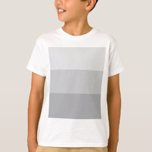 T-shirt Gris argenté rayé