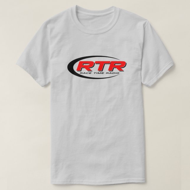 T-shirt gris clair RTR (Design devant)