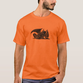 T-shirt Gris de gargouille