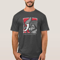 T-shirt gris de jeux de gnome