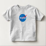 T-shirt gris de la NASA (2T-5/6T)<br><div class="desc">Cet article est sans conteste le symbole de notre époque : l'insigne classique de la NASA. Un symbole audacieux qui, comme la NASA elle-même, ne connaît aucune limite. Immédiatement reconnaissable à travers le monde, l'Insignia de la NASA a longtemps défendu le progrès, l'innovation, et le type d'audace et d'audace quasiment...</div>