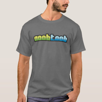 T-shirt Gris de logo de Noobtoob