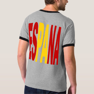 T-shirt gris dos homme ESPANA