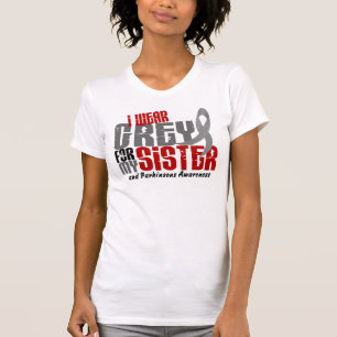 T-shirt GRIS d'USAGE du :maladie de Parkinson I POUR MA
