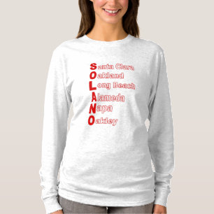 T-shirt gris femme TOURISME CALIFORNIE