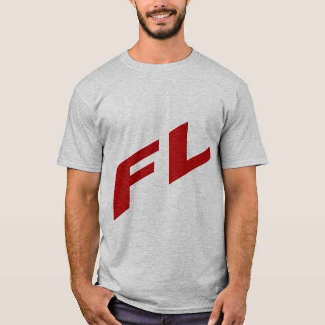 T-shirt  gris FLORIDA (Devant)