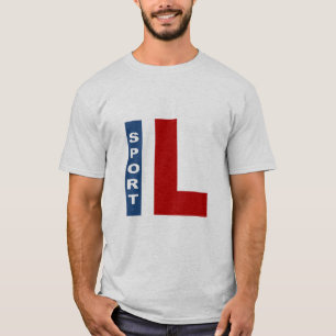 T-shirt gris homme ILLINOIS SPORT