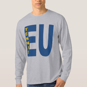 T-shirt gris manches longues EU TENNIS