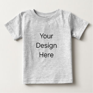 T-Shirt Gris pour Bébé