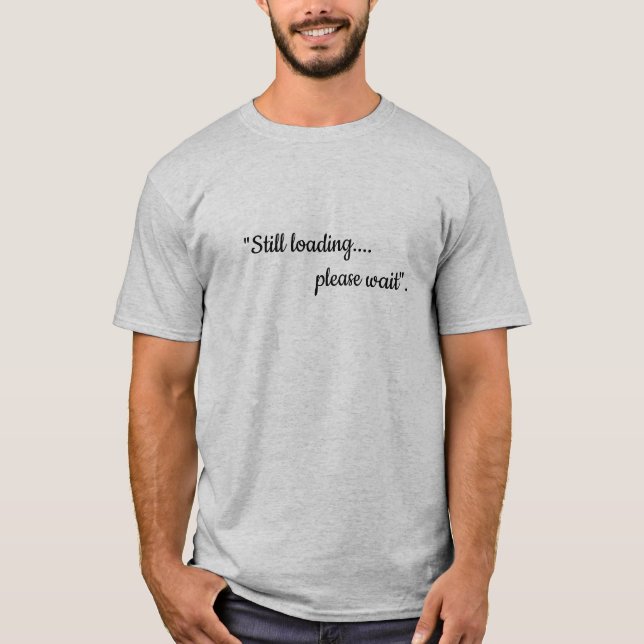 T-Shirt gris pour hommes (Devant)